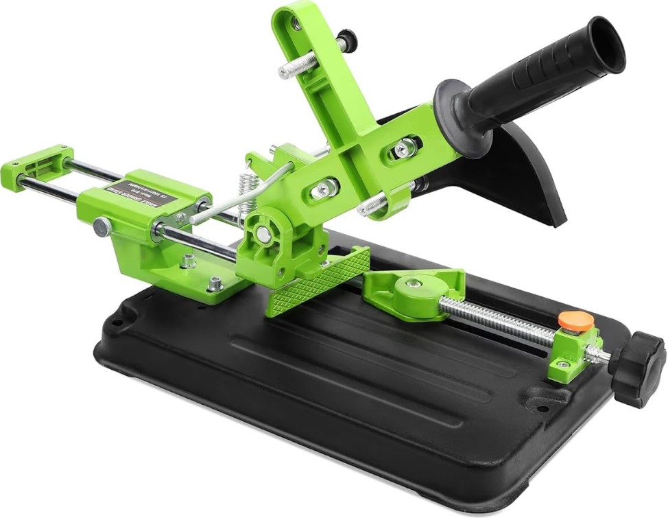 Grinder to Cutoff Machine Attachment – Versatile Angle Grinder Saw Guide for Straight Precision Cuts | Adjustable Depth Guard, Durable Steel Build | UAE Mechanic Multi-Material Fabricator Tool 